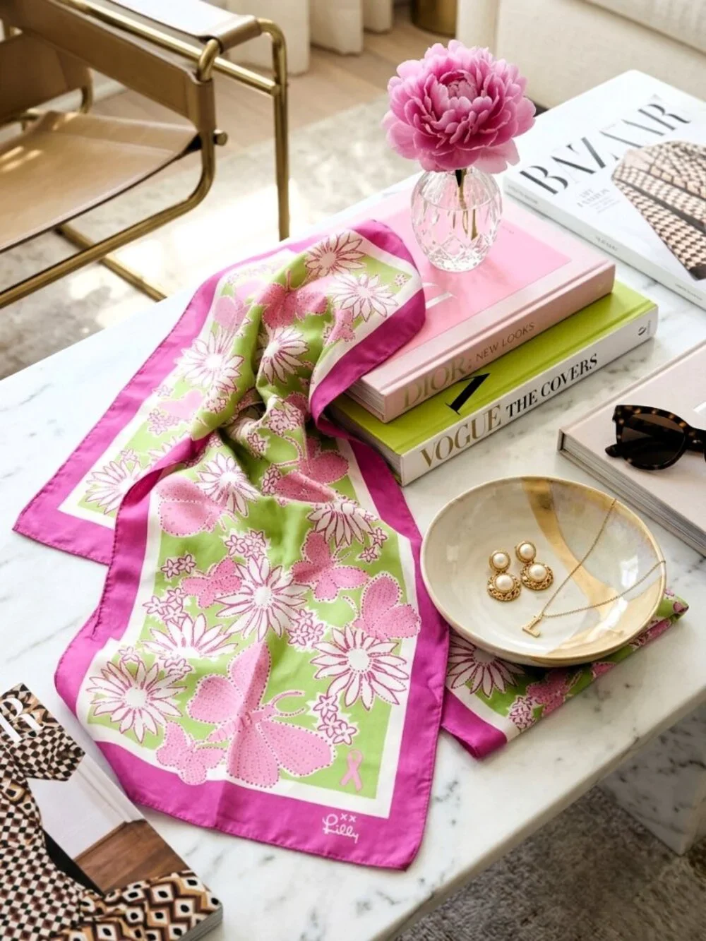 Lilly Pulitzer Silk Scarf